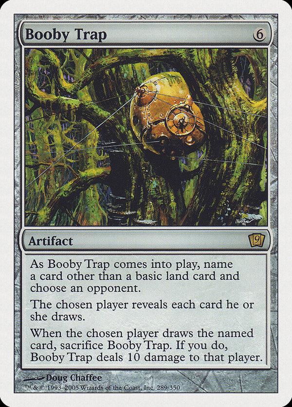 Booby Trap - Magic: The Gathering