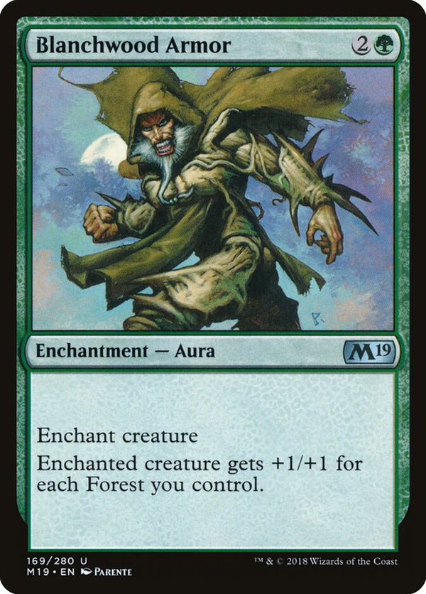 Blanchwood Armor - Magic: The Gathering