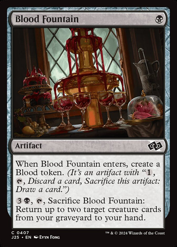 Blood Fountain - Magic: The Gathering