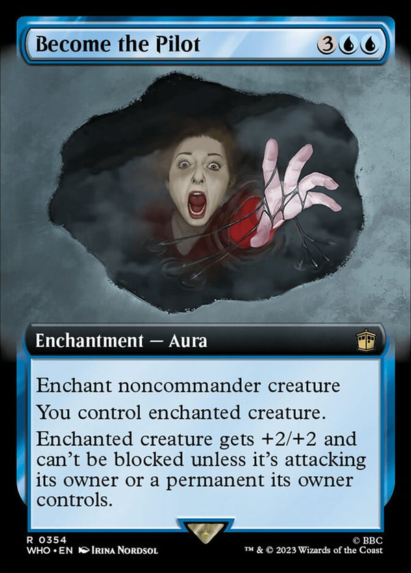 Become the Pilot (Extended Art) - Magic: The Gathering