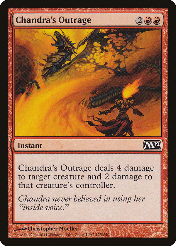 Chandra's Outrage - Magic: The Gathering