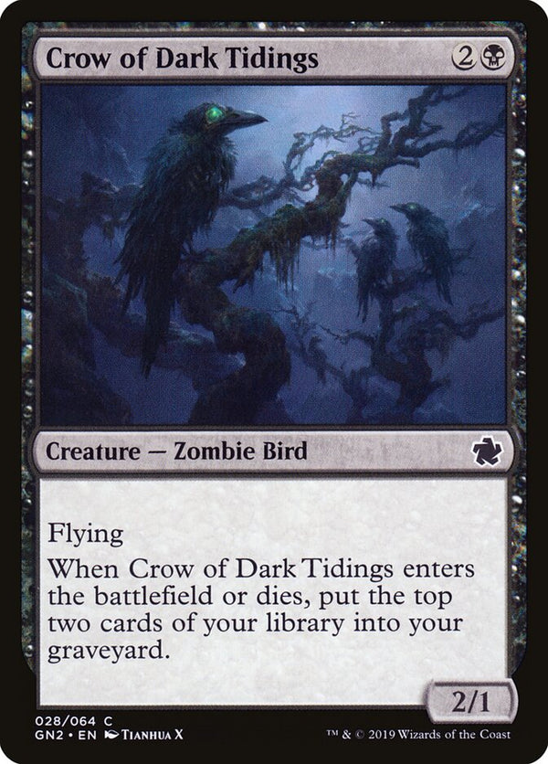 Crow of Dark Tidings - Magic: The Gathering