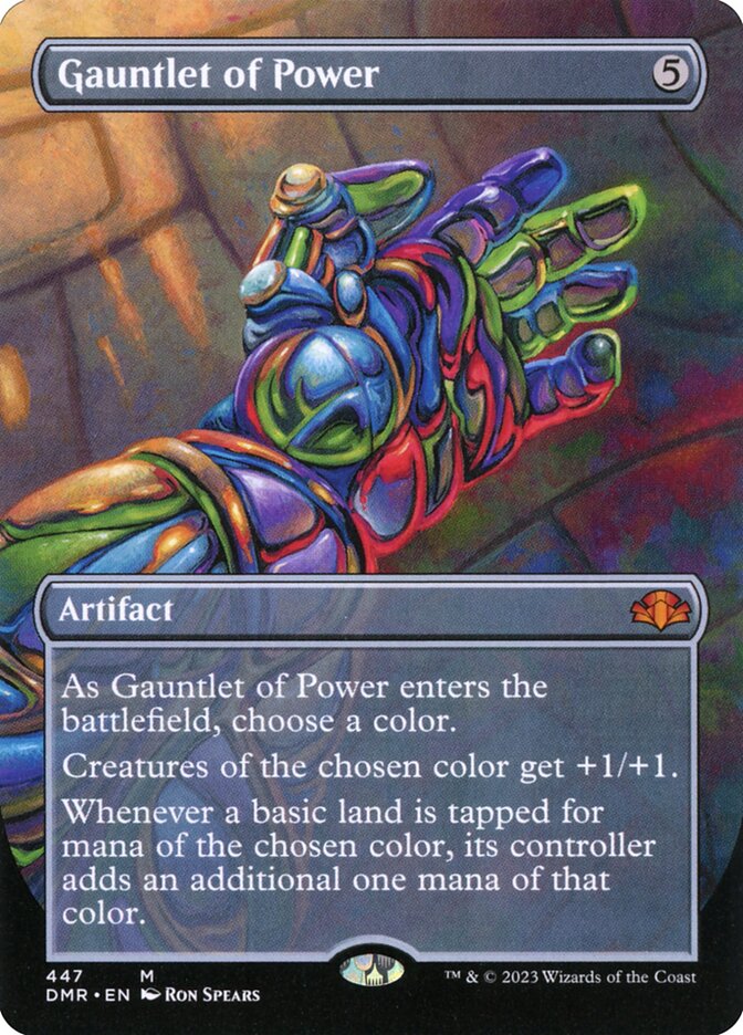Gauntlet of Power (Borderless)