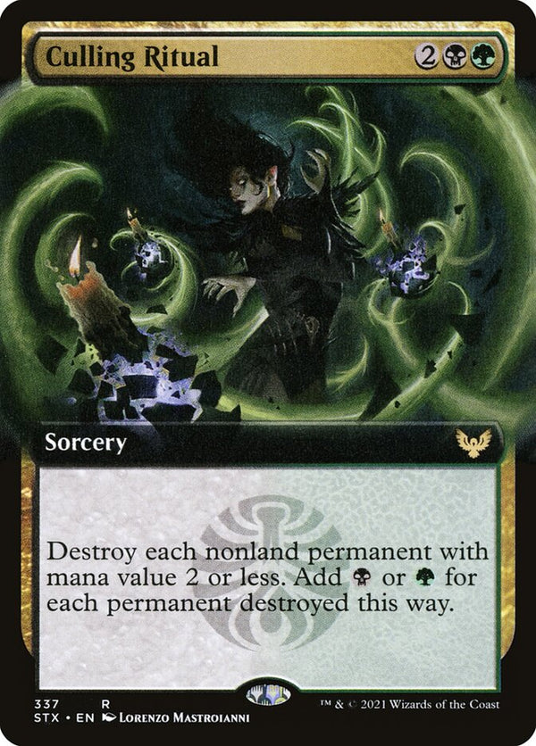 Culling Ritual (Extended Art) - Magic: The Gathering
