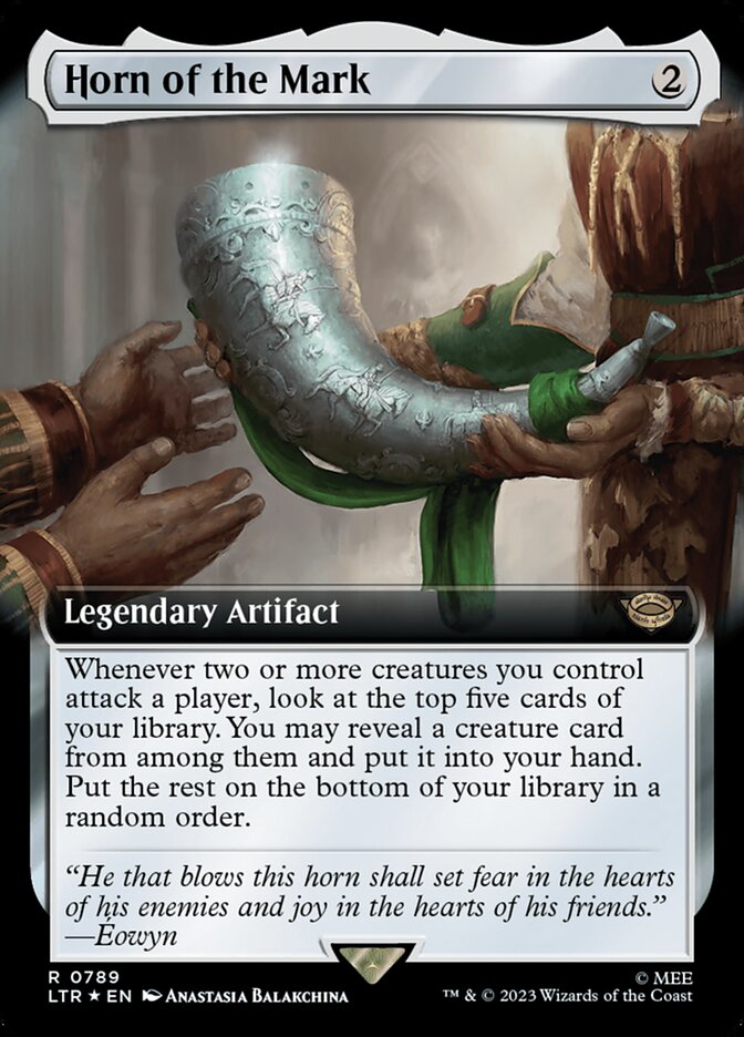 Horn of the Mark (Extended Art) (Surge Foil)