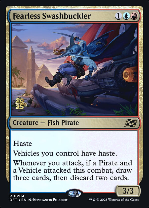 Fearless Swashbuckler - Magic: The Gathering