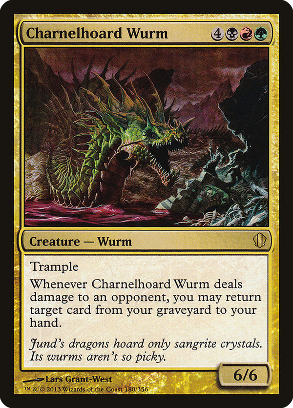 Charnelhoard Wurm - Magic: The Gathering