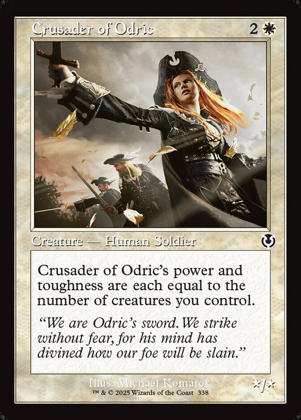 Crusader of Odric (Retro Frame) - Magic: The Gathering