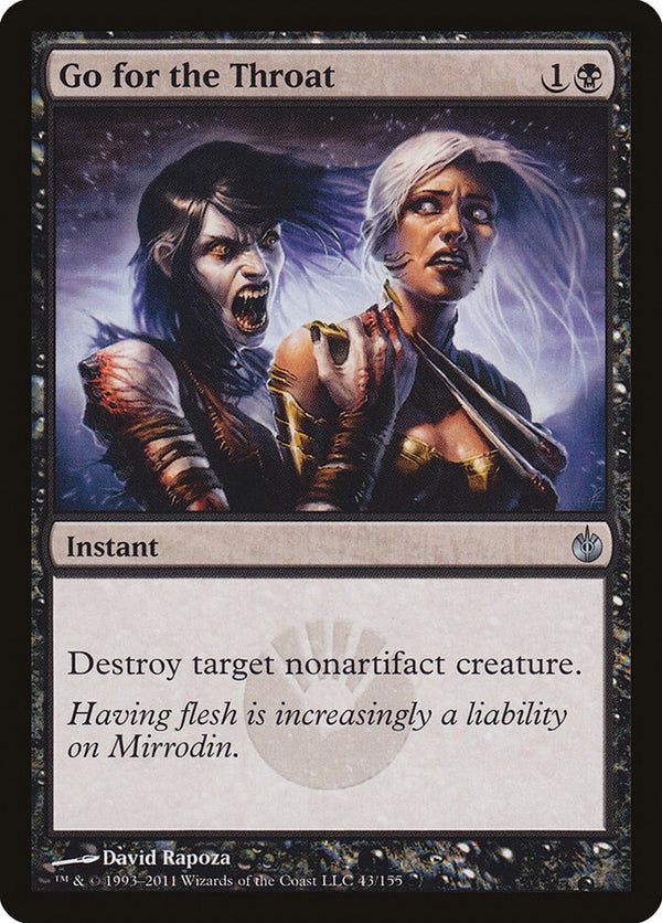 Go for the Throat - Magic: The Gathering