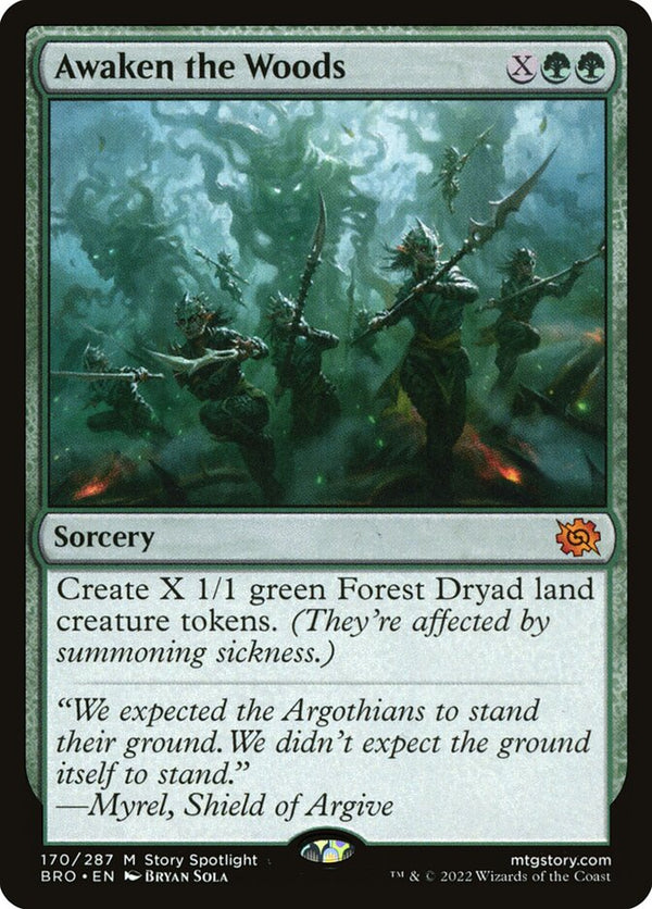 Awaken the Woods - Magic: The Gathering