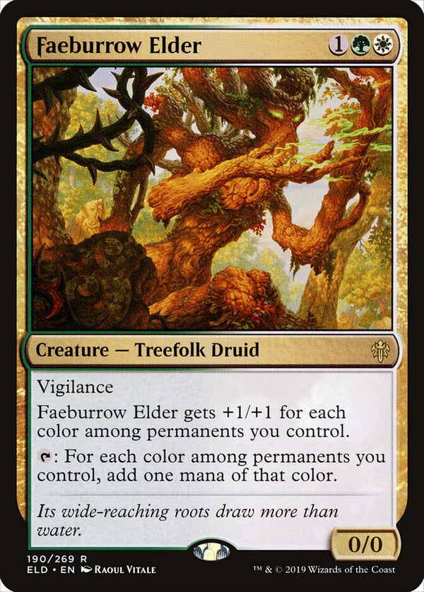 Faeburrow Elder - Magic: The Gathering