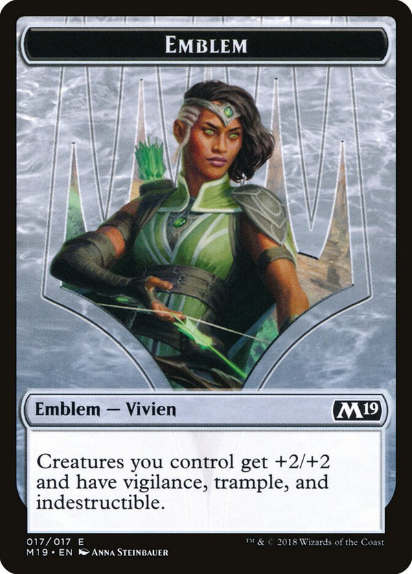 Emblem - Vivien Reid - Magic: The Gathering