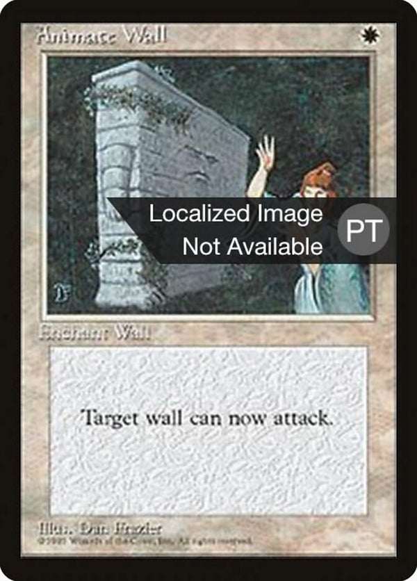 Animate Wall - Magic: The Gathering