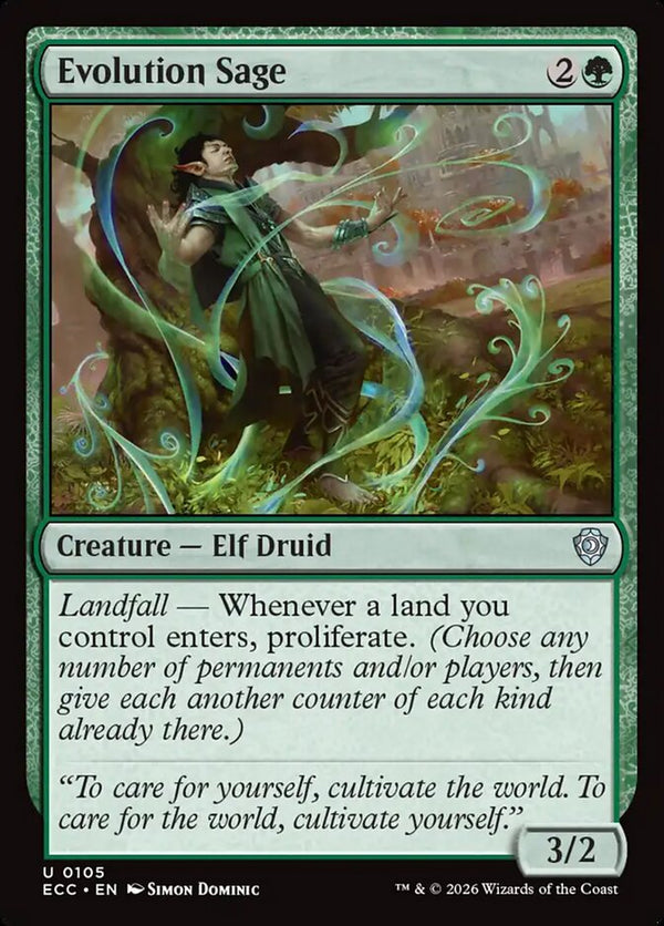 Evolution Sage - Magic: The Gathering