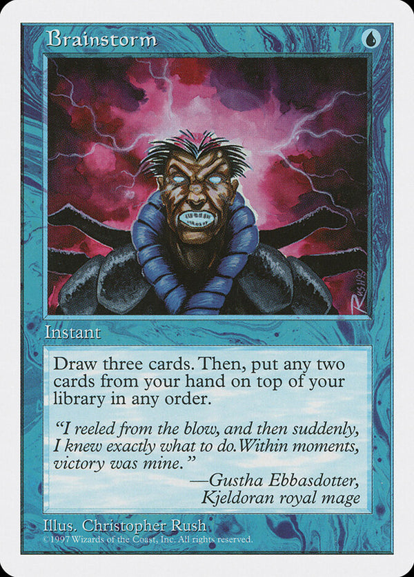 Brainstorm - Magic: The Gathering