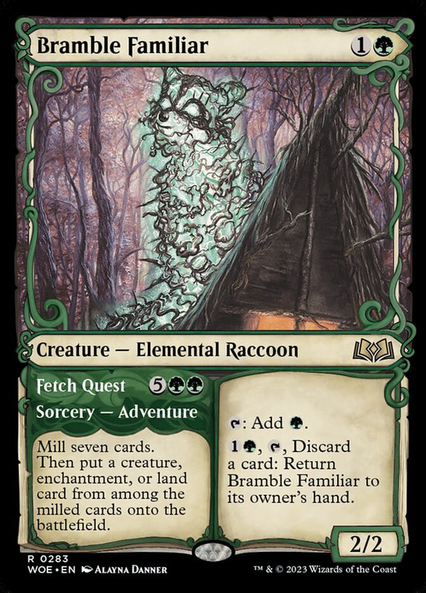 Bramble Familiar (Showcase) - Magic: The Gathering