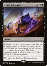 Grave Endeavor - Magic: The Gathering
