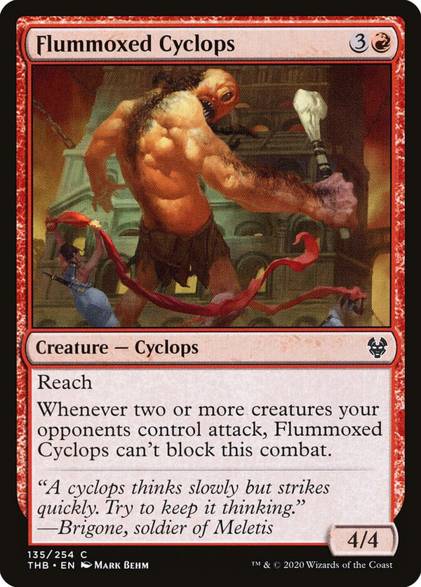 Flummoxed Cyclops - Magic: The Gathering