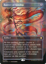 Banner of Kinship (Borderless) (Mana Foil) - Magic: The Gathering