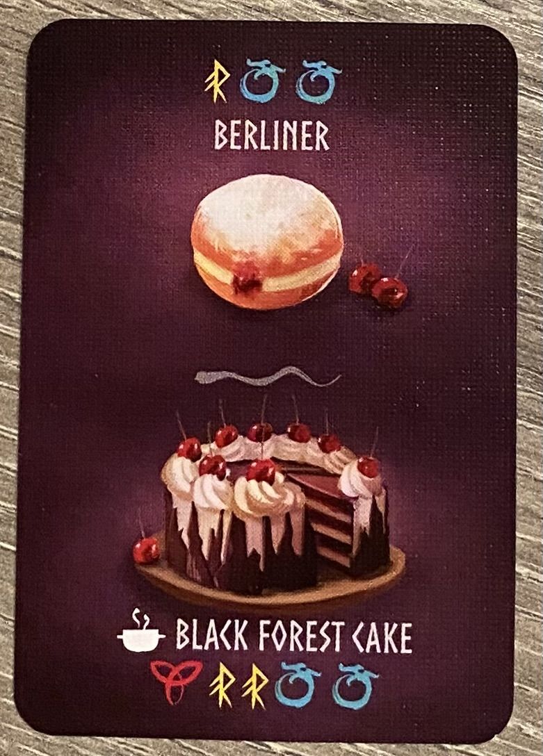 Valheim: The Board Game – Berliner / Black Forest Cake Promo Card