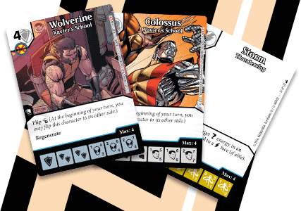 Marvel Dice Masters: Xavier's School Promo Cards
