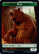 Bear // Food (016) Double-Sided Token - Magic: The Gathering