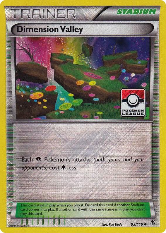 Dimension Valley - 93/119 (Pokemon League) - Pokémon