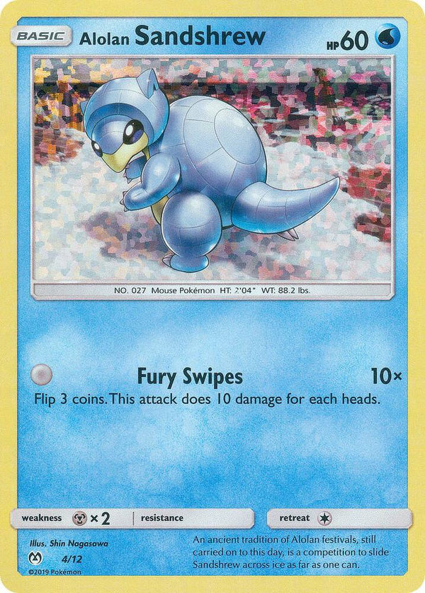 Alolan Sandshrew - 4/12 - Pokémon