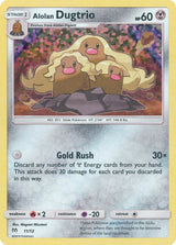Alolan Dugtrio - 11/12 - Pokémon