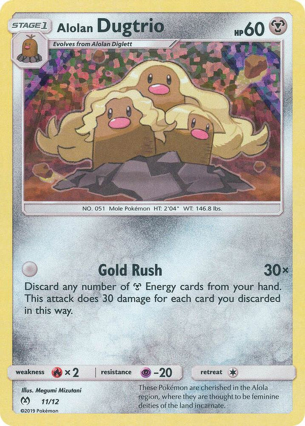 Alolan Dugtrio - 11/12 - Pokémon