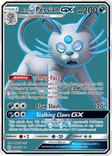 Alolan Persian GX (Full Art) - Pokémon