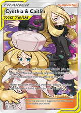 Cynthia & Caitlin (Full Art) - Pokémon