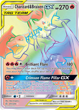 Charizard & Braixen GX (Secret) - Pokémon