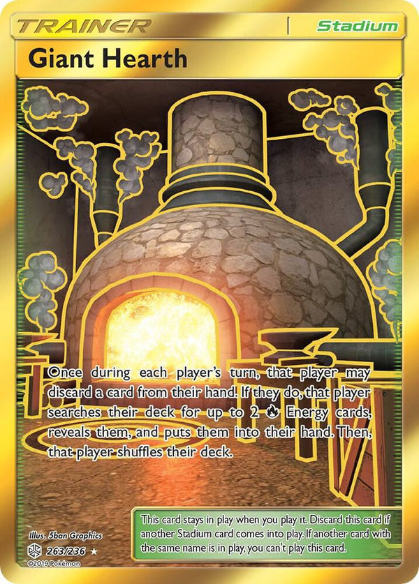 Giant Hearth (Secret) - Pokémon