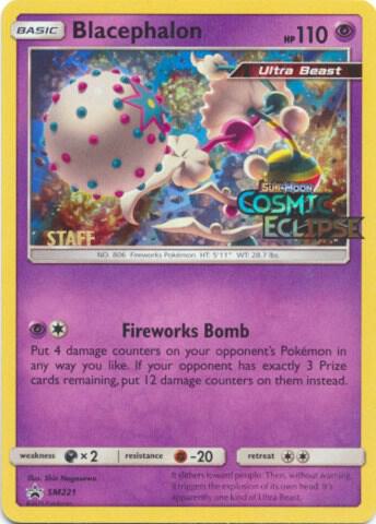 Blacephalon - SM221 (Prerelease) [Staff] - Pokémon
