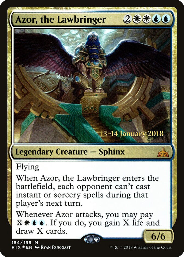 Azor, the Lawbringer - Magic: The Gathering