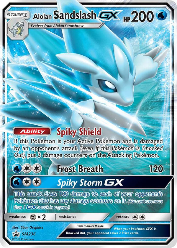 Alolan Sandslash GX - SM236 - Pokémon