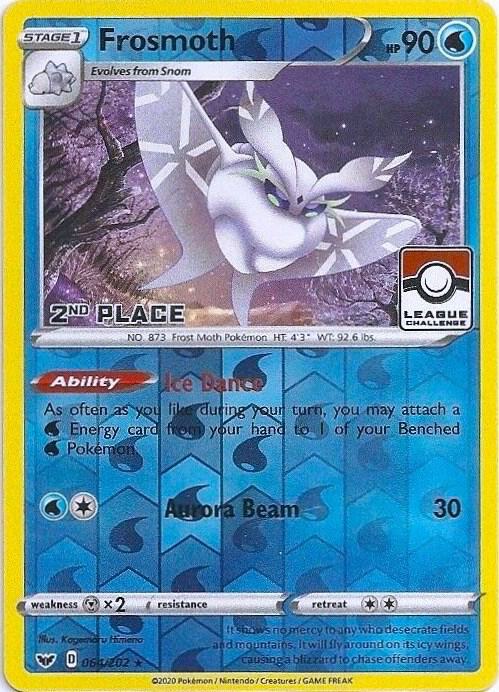 Frosmoth - 064/202 (League Challenge) [2nd Place] - Pokémon