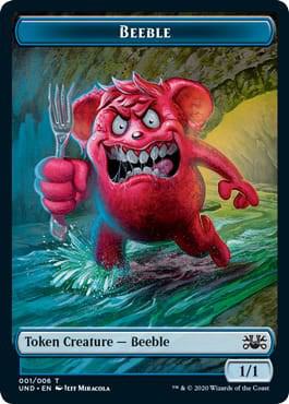 Beeble // Squirrel Double-sided Token - Magic: The Gathering