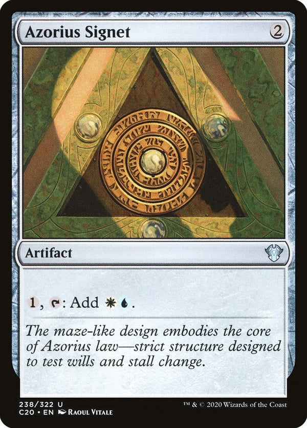 Azorius Signet - Magic: The Gathering