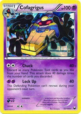 Cofagrigus - 52/108 (Cracked Ice Holo) - Pokémon
