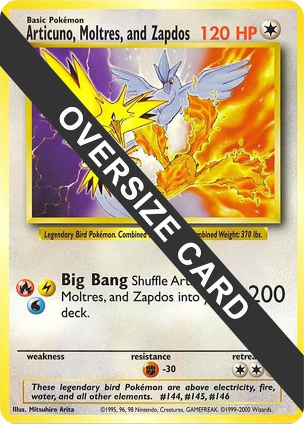 Articuno, Moltres, and Zapdos (Warner Bros. Promo) - Pokémon