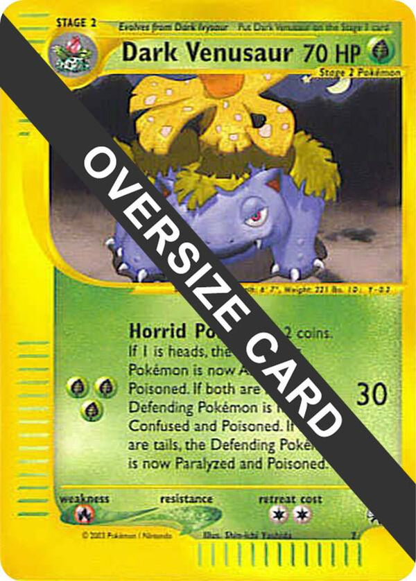Dark Venusaur - 7 (Best of Game 7 Promo) - Pokémon