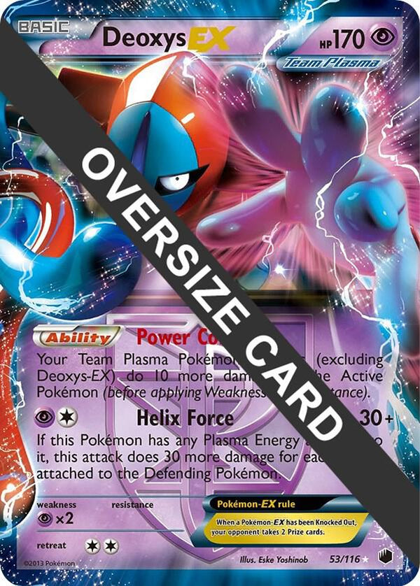 Deoxys EX - 53/116 (Plasma Freeze) - Pokémon