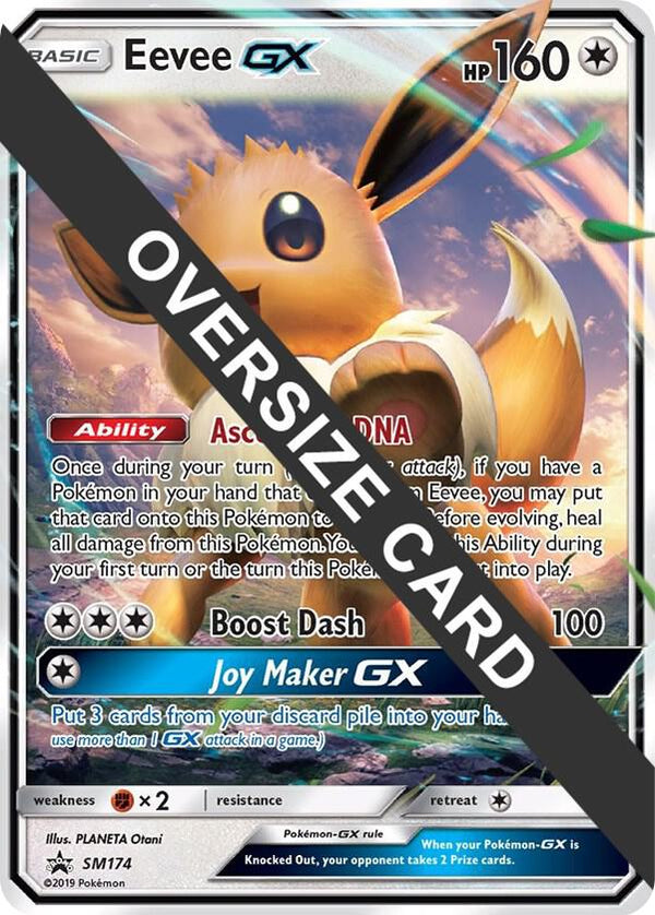Eevee GX - SM174 (SM Black Star Promo) - Pokémon