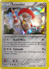 Escavalier - 80/101 (Cracked Ice Holo) - Pokémon