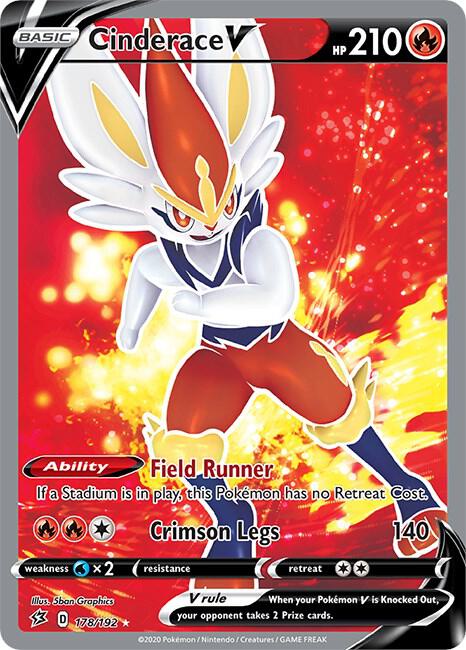 Cinderace V (Full Art) - Pokémon