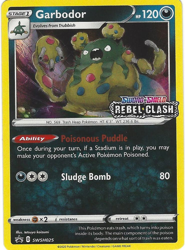 Garbodor - SWSH025 (Prerelease) - Pokémon