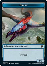 Drake // Insect (018) Double-Sided Token - Magic: The Gathering