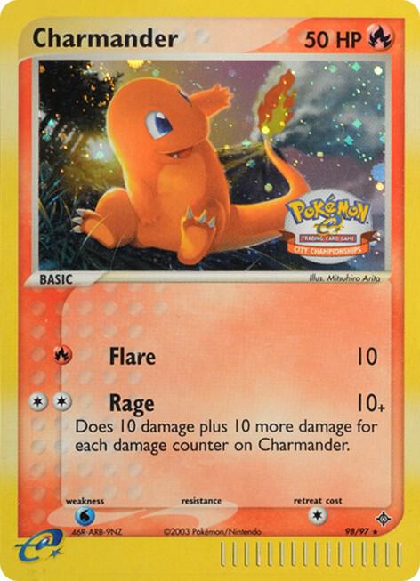 Charmander - 98/97 (City Championships) - Pokémon